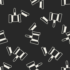 Auction hammer doodle drawing seamless pattern background
