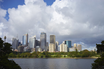 Fototapeta na wymiar skyline of Sydney