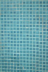 blue tile mosaics background texture