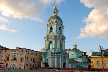 Fototapeta na wymiar Christian orthodox church, Moscow, Russia