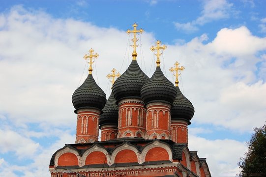 Christian orthodox church, Moscow, Russia