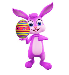 Easter Bunny with egg