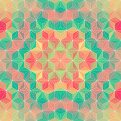 Colorful Triangle Pattern