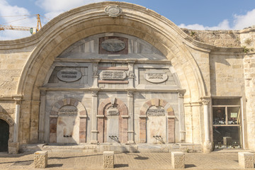 Fototapeta na wymiar Ancient Mosque in Jerusalem