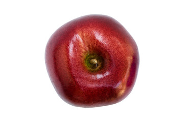 Red apple isolated on white