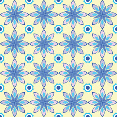 Geometric seamless pattern.
