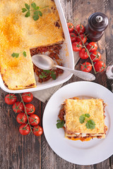 beef lasagne