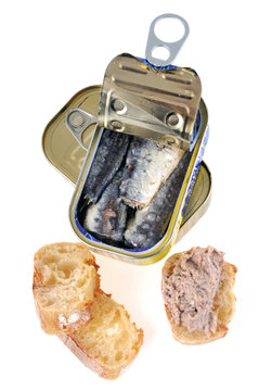 Sardines &agrave;  l'huile fa&ccedil;on rillettes