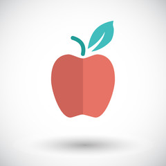 Apple flat icon
