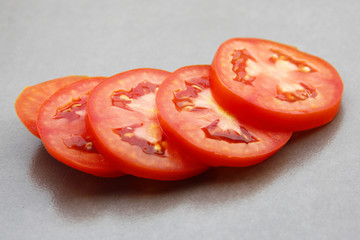 Tomatoes sliced