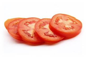 Tomatoes sliced