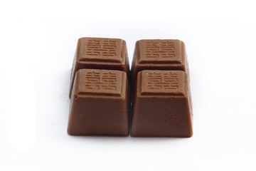 Chocolate was stamped the auspicious