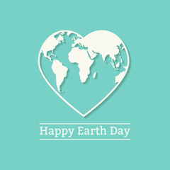 Earth Day card. - 80303945