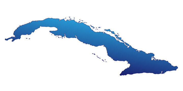 Kuba in Blau