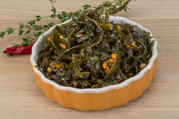 Fototapeta premium Laminaria salad