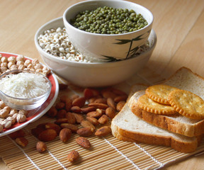 Different kinds of Grains