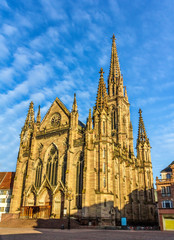 Temple Saint-Etienne of Mulhouse. Alsace, France