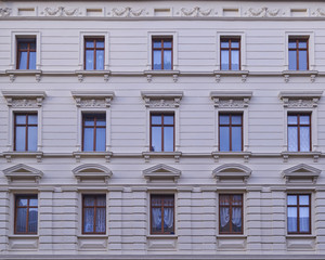 Obraz premium renovated old building facade, Altenburg, Germany