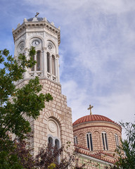 Athens, Greece, Chrysospiliotisa old church 