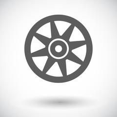 Obraz premium Icon Car drive.