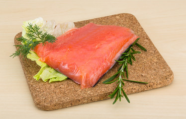 Salted salmon
