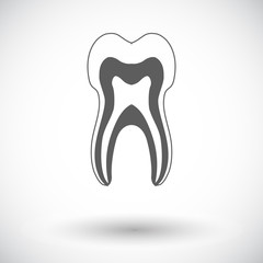 Tooth icon.
