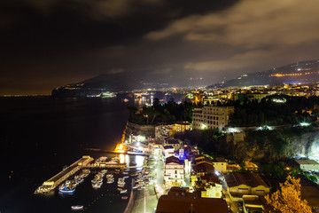 Night scene of Sorrento
