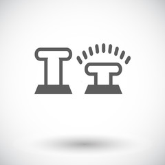 Icon lock car doors.