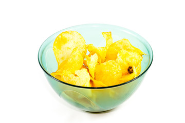 Frische Kartoffelchips