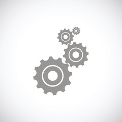 Mechanism black icon