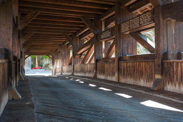 Historische Holzbrücke, Forbach