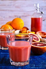 The juice from citrus fruits