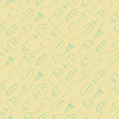seamless abstract background with ice cream