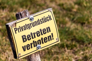 Privatgrundstück