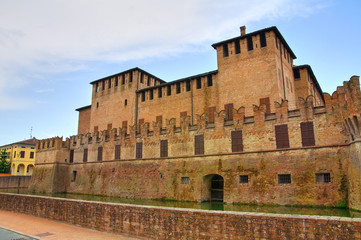 Fototapeta na wymiar Castle of Fontanellato. Emilia-Romagna. Italy.