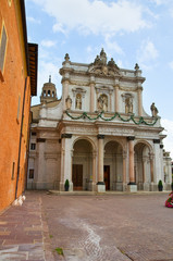 Fototapeta na wymiar Sanctuary Basilica of Fontanellato. Emilia-Romagna. Italy.