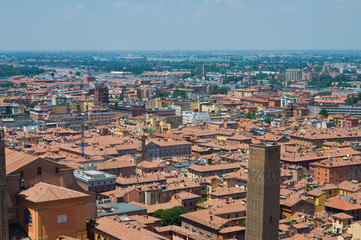 Obraz premium Panoramic view of Bologna. Emilia-Romagna. Italy.