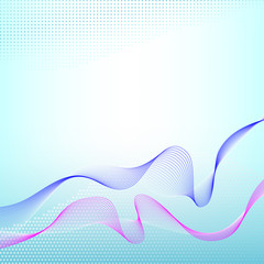 Abstract wave background.