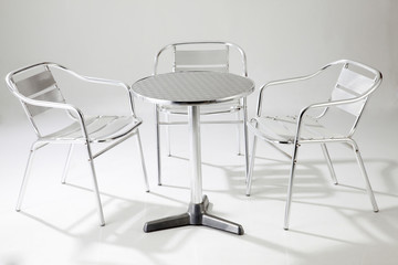 Fototapeta premium Table and chairs