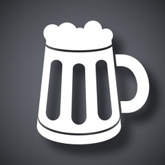 Vector beer icon