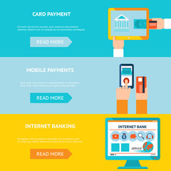 Internet banking and mobile payments