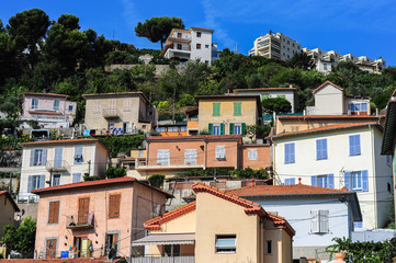 Living district in Nice, France