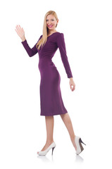 Fototapeta premium Woman in fashion clothing concept