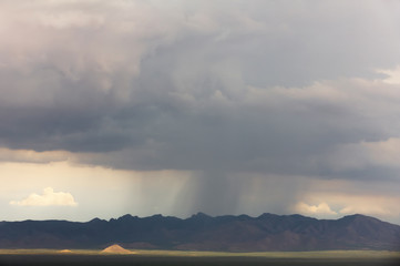 Rain Storm in Mountains