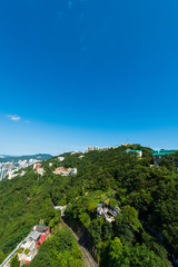 Fototapeta premium View of Hong Kong during the day