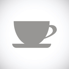Cup black icon