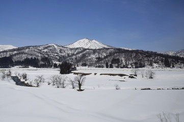 Fototapeta na wymiar Japanische Alpen