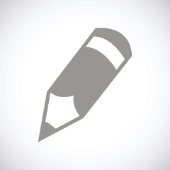Pencil black icon