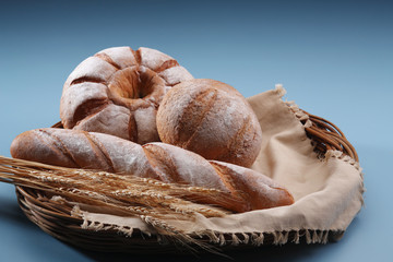 bread on the basket