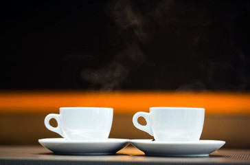 two cups of tea